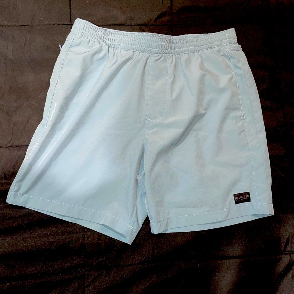 Hollister Pale Blue athletic Shorts